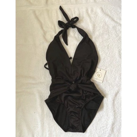 Cyn Luca Women's Standard One Piece Swimsuit - Picture 1 of 5